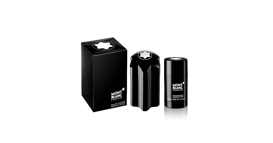 【Mont Blanc 萬寶龍】萬寶龍男性淡香水100ml(加贈體香膏75g)