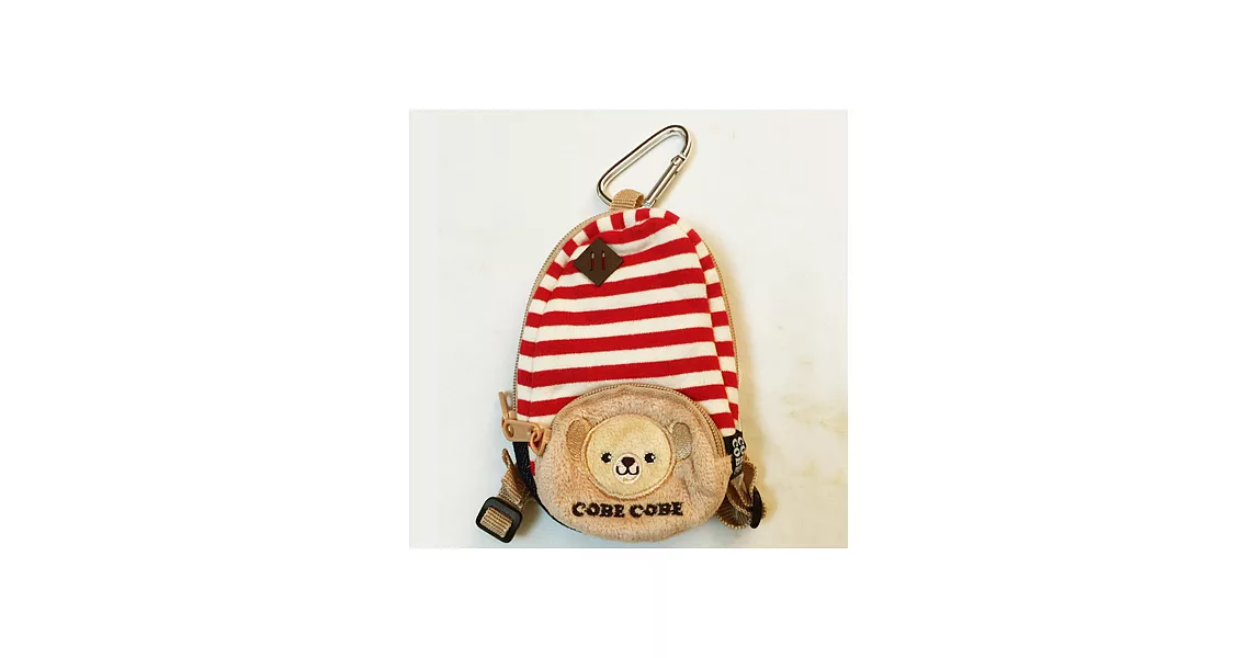 ──日本 COBE COBE 系列──紅白小背包COBE吊飾