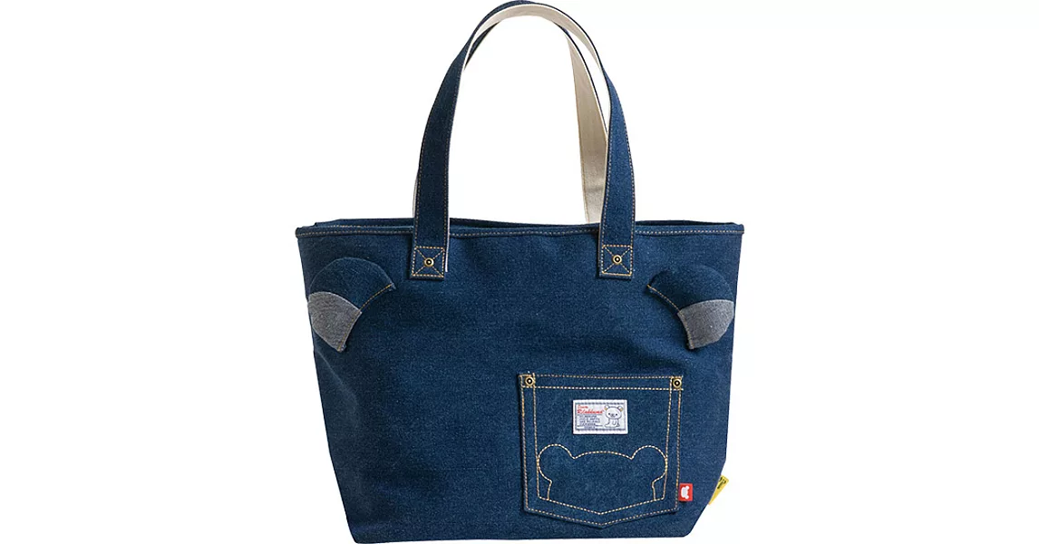 San-X 拉拉熊丹寧牛仔系列手提袋(L)