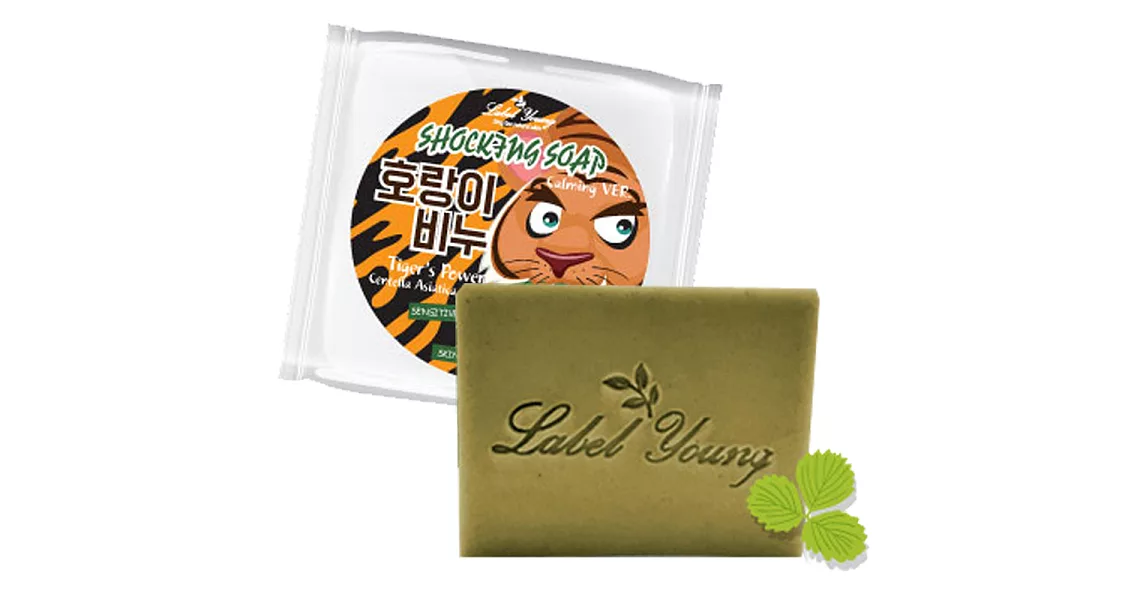 韓國LABEL YOUNG 震撼洗顏皂(敏感/痘痘肌適用) 90g