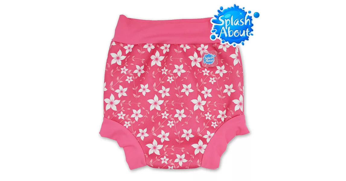 Splash About 潑寶 Happy Nappy 游泳尿布褲 - 陽光櫻花L