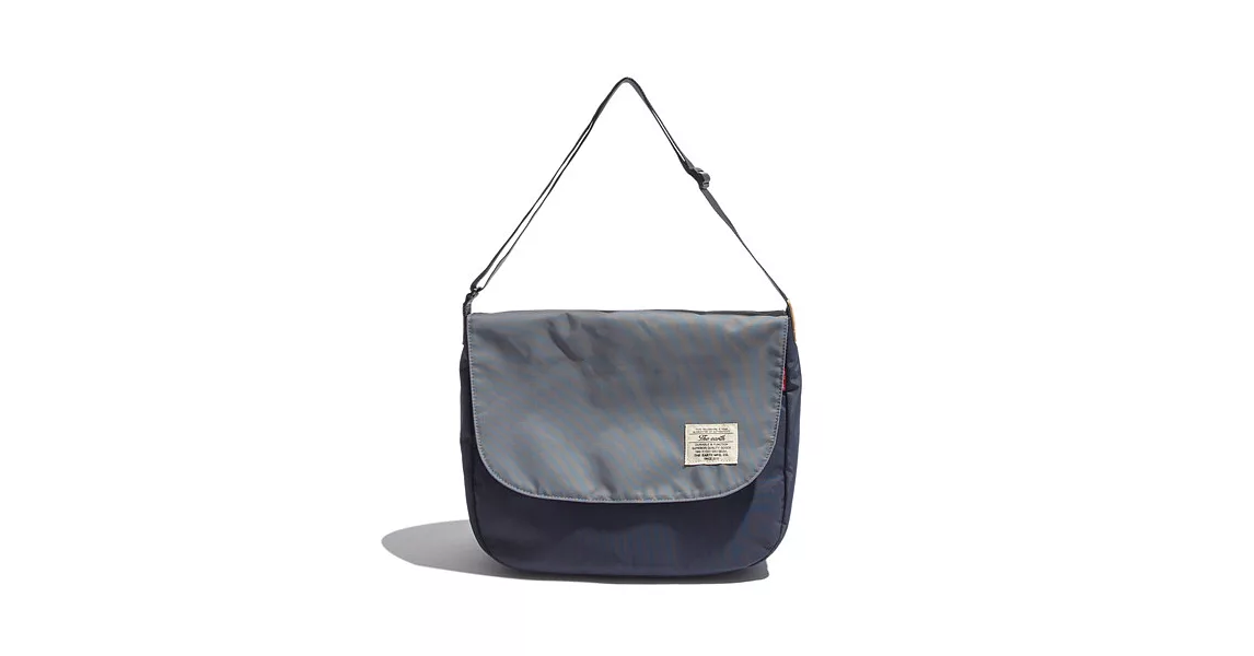 韓國包袋品牌 THE EARTH - CB N CROSS BAG (NAVY) CITY BOY系列 斜背包 (灰/深藍)