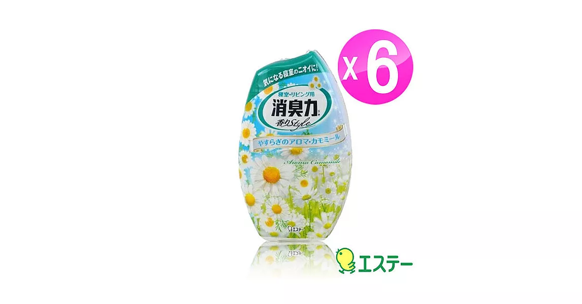 ST雞仔牌 部屋消臭力-雛菊精油香400ml (6入) ST-118649