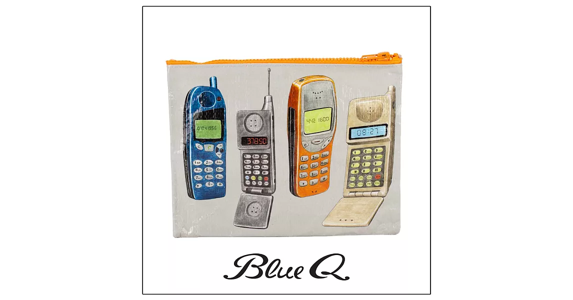 Blue Q 拉鍊袋 - Cell Phone 手機