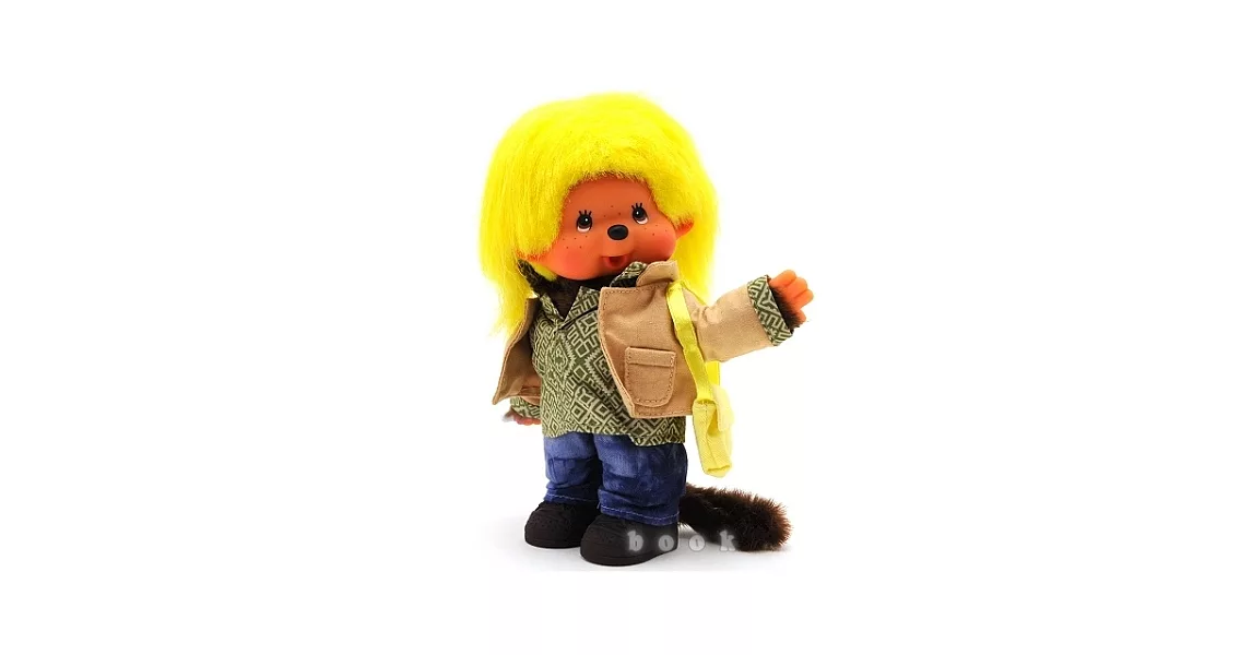 日本Sekiguchi夢奇奇MONCHHICHI【金髮休閒男孩】