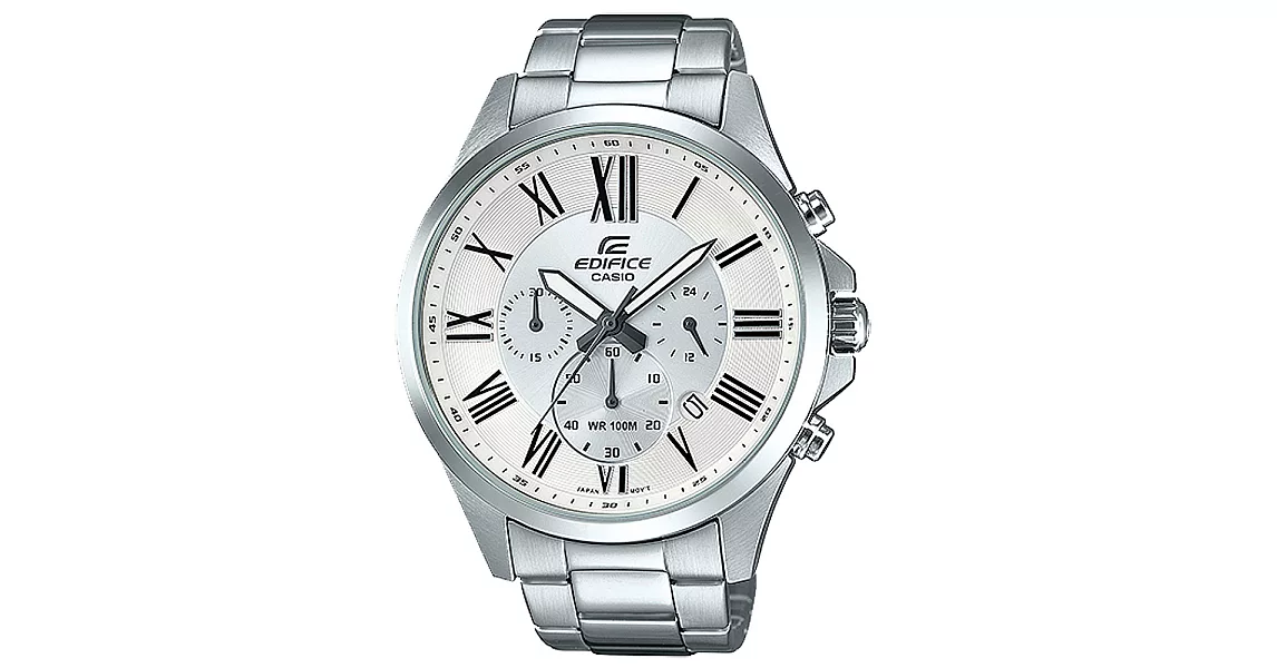 CASIO EDIFICE   迷人爵士三眼賽車腕錶-EFV-500D-7AVUDF