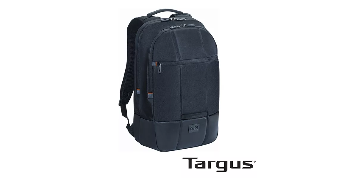 Targus GRID Essential 黑盾 I 電腦後背包 (27L/16吋筆電適用)