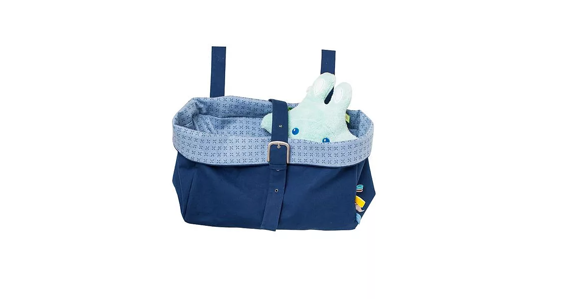 荷蘭Snoozebaby寶寶玩具用品收納袋-青瓷藍/單一尺寸