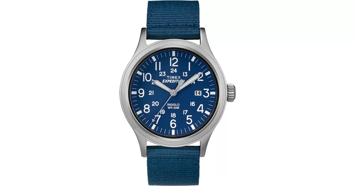 【TIMEX】天美時EXPEDITION遠征戶外系列腕錶 (藍 TXT4B07000)