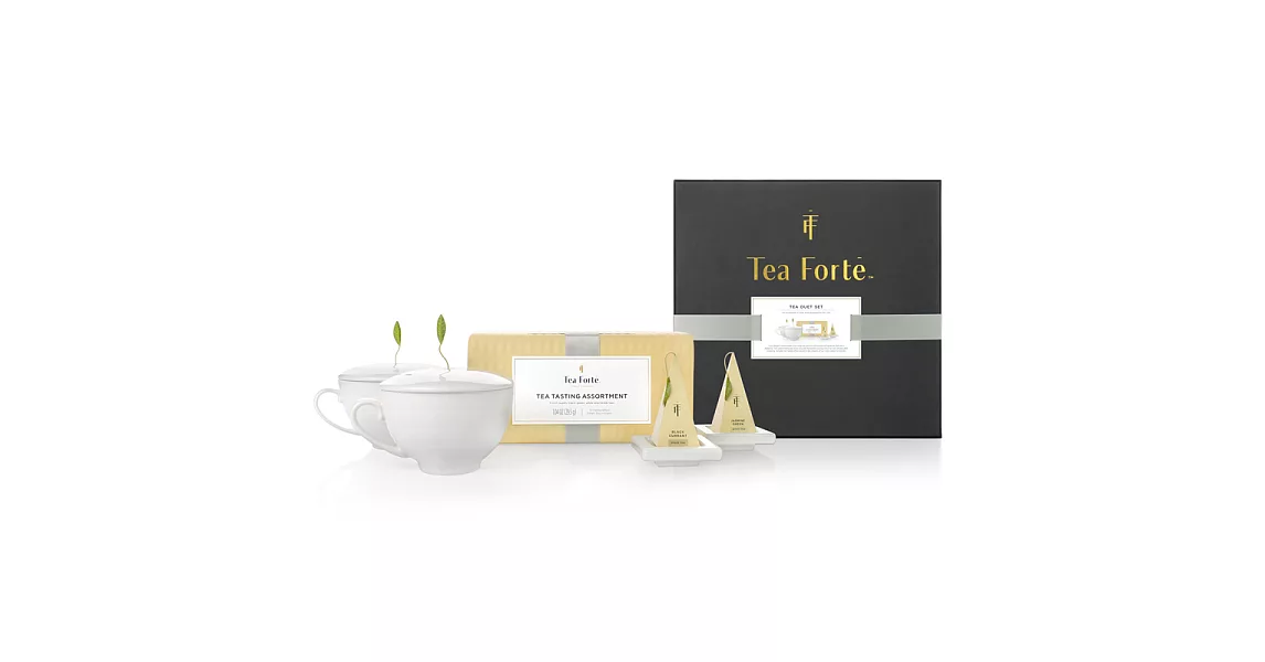 Tea Forte 雙人分享 茶品茶具禮盒