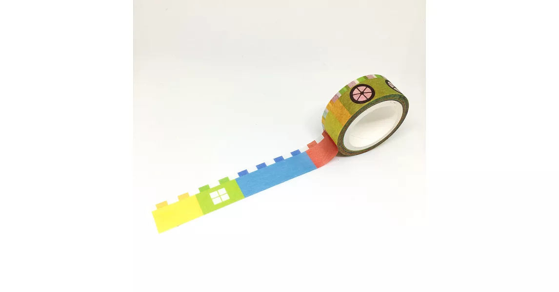 baby island*紙膠帶：小積木