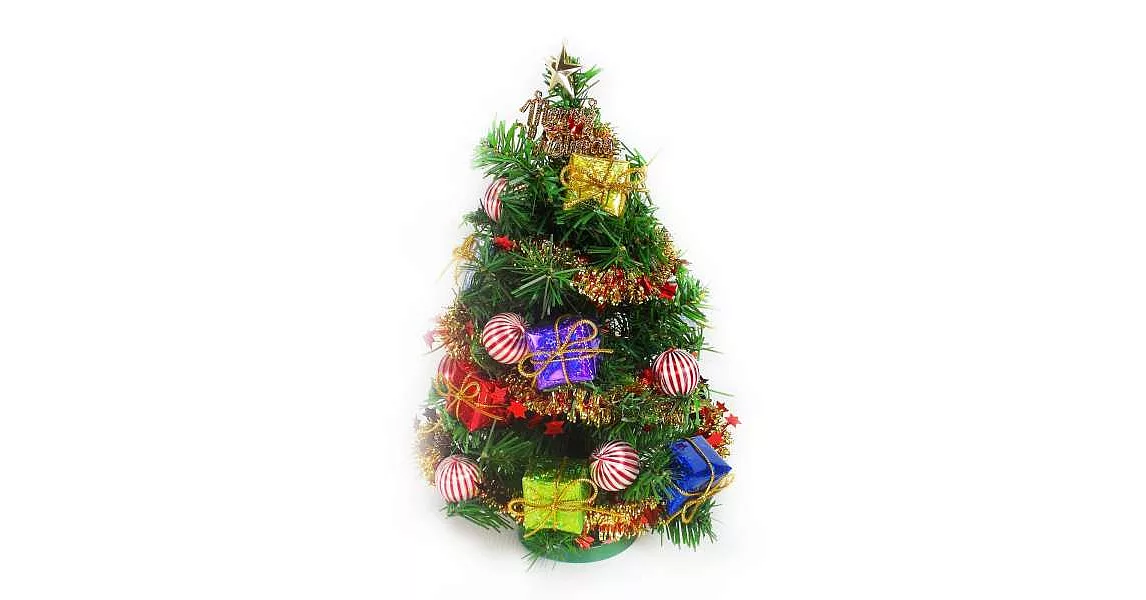 台灣製迷你1呎/1尺(30cm)裝飾綠色聖誕樹(糖果禮物盒系)YS-GT10006糖果禮物盒系