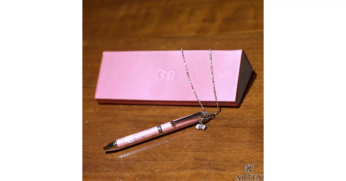 ARTEX x Kitty吊飾項鍊筆禮盒組