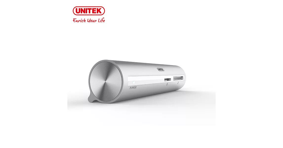 UNITEK 優越者Type-c轉3埠USB3.0HUB讀卡機