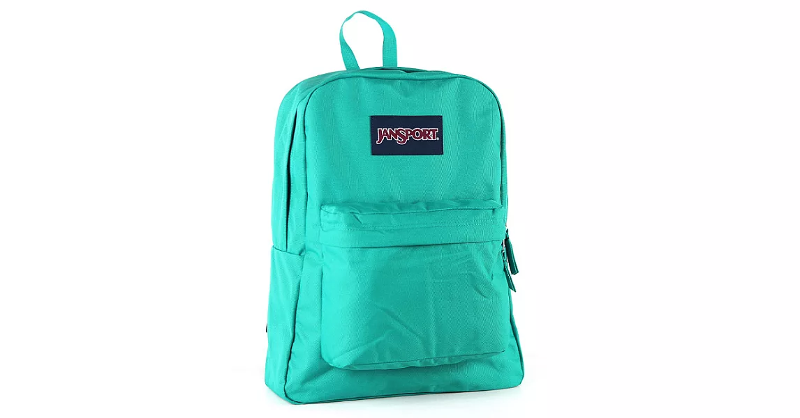 JanSport 校園背包(SUPER BREAK)-孔雀藍