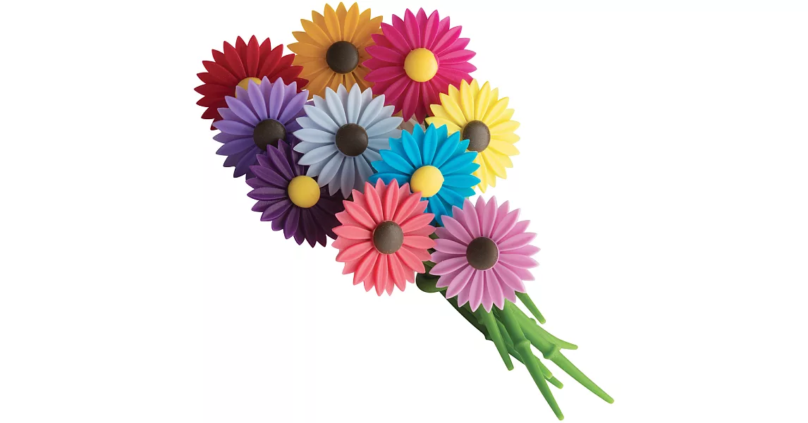 《TRUDEAU》雛菊杯子標記組12入