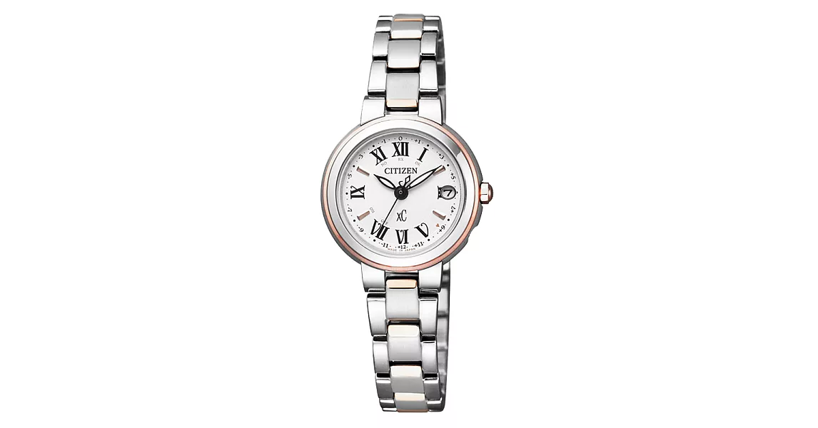 CITIZEN xC 梵蒂岡之夜電波時計腕錶-ES9004-52A
