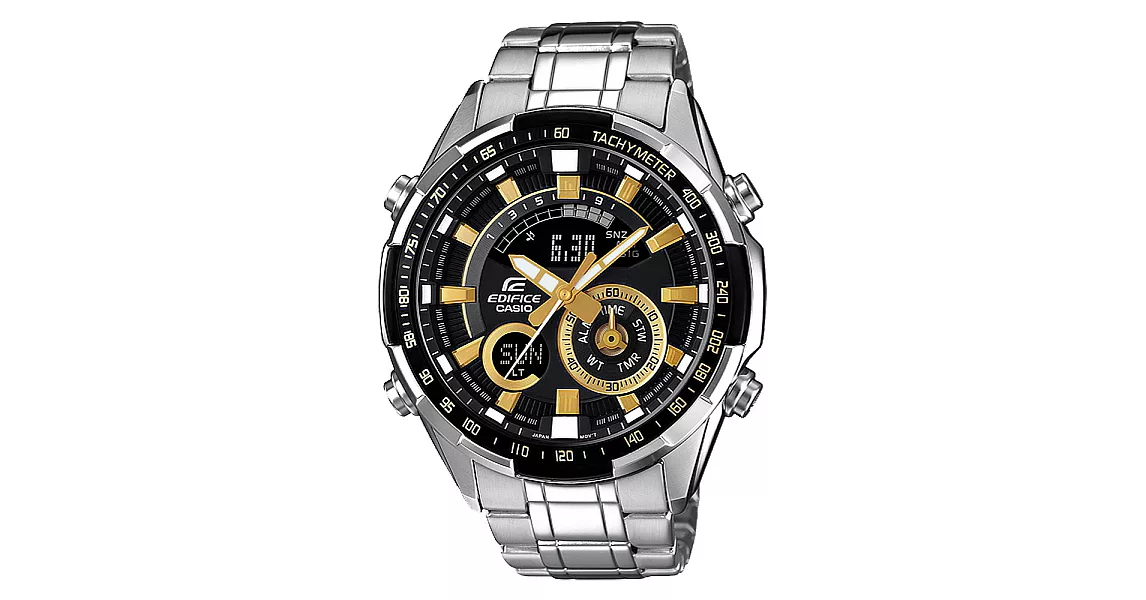 CASIO EDIFICE   檒暴雙顯賽車腕錶-ERA-600D-1A9VUDF