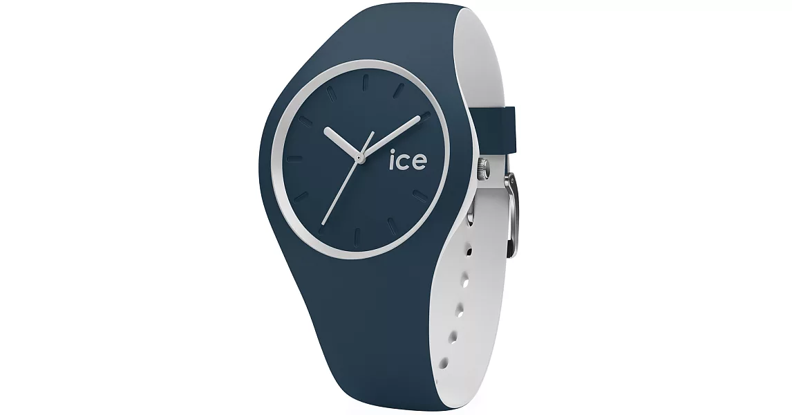 【Ice-Watch】玩色系列 炫彩新時尚手錶 (午夜藍/白 IWDUO.ATL.U.S.16)