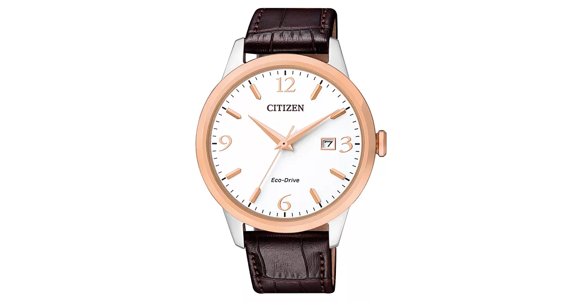 CITIZEN Eco-Drive 動人時刻光動能時尚男錶-BM7304-16A