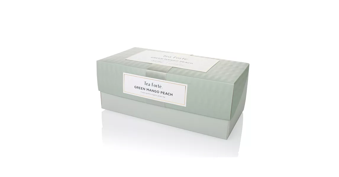 Tea Forte 20入金字塔型絲質茶包 - 蜜樹香桃綠茶 Presentation Box - Green Mango Peach