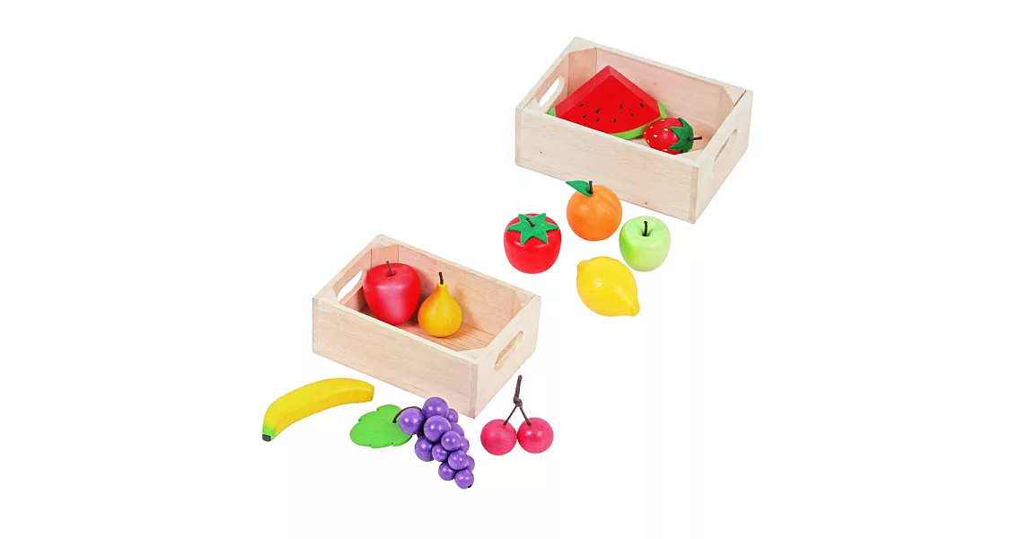 台灣【Mentari木頭玩具】小寶貝的健康新鮮水果超值優惠組