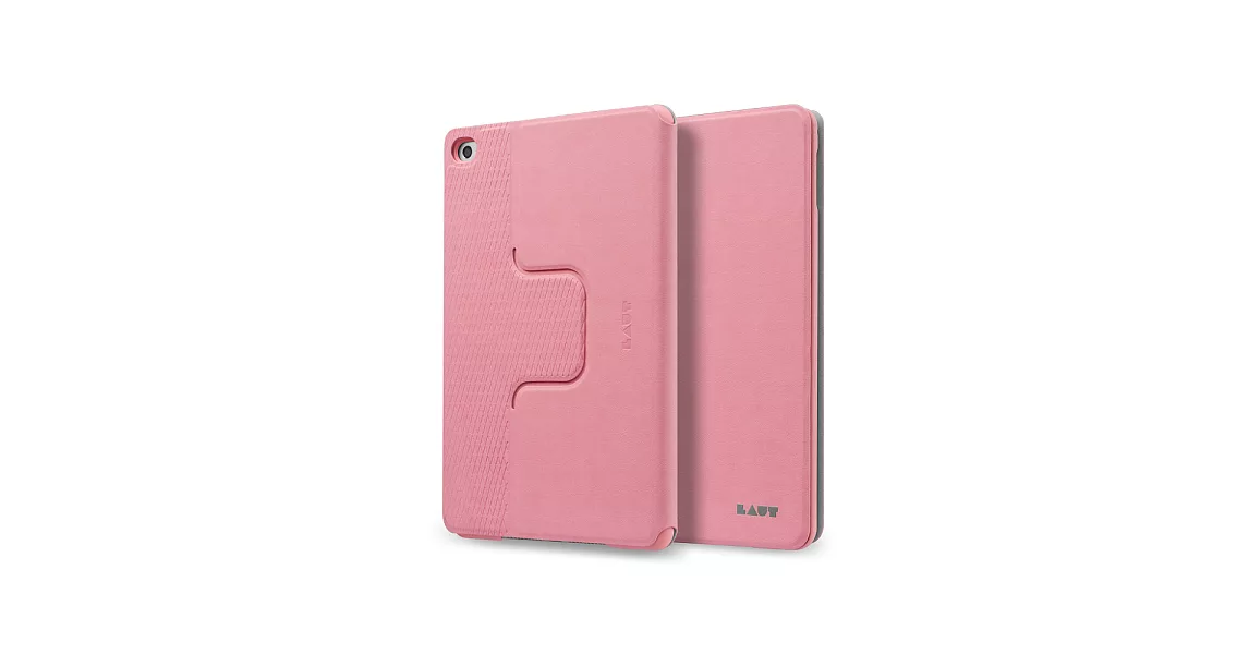 LAUT iPad mini4 RE.VOLVE360度旋轉保護套粉紅
