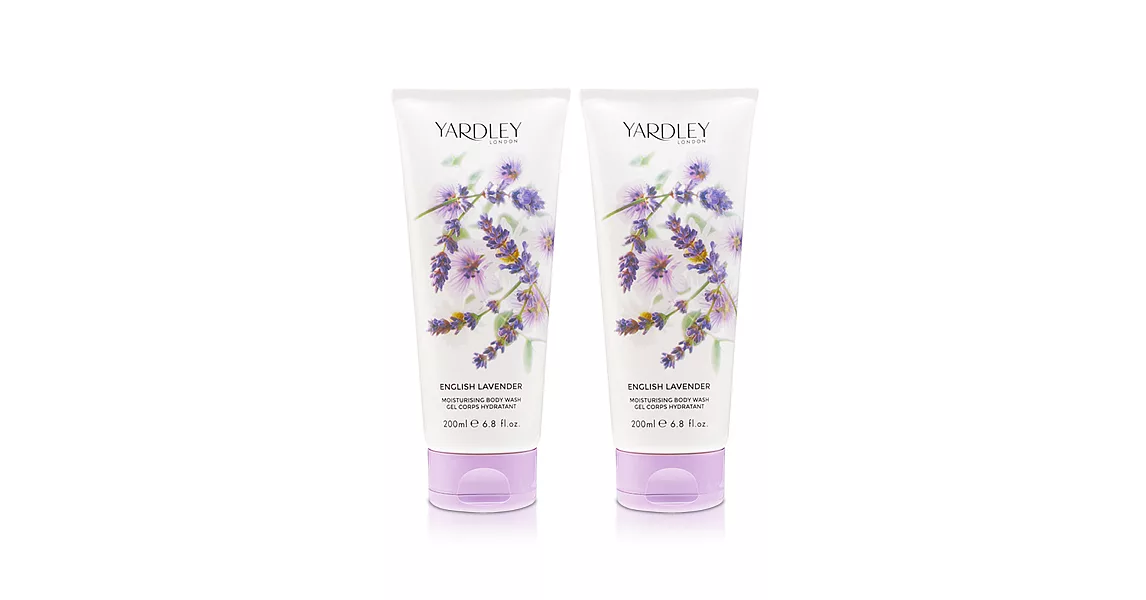 YARDLEY 雅麗 英國薰衣草沐浴精(200ml)X2入