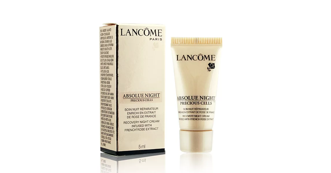 LANCOME 蘭蔻 絕對完美雙玫瑰修護晚霜(5ML)