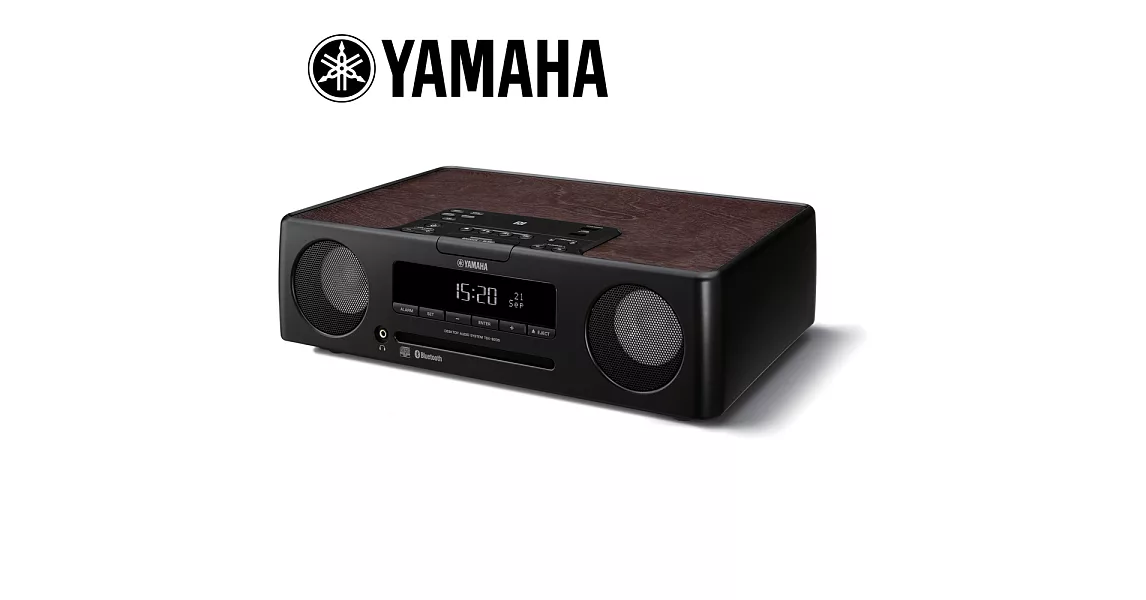 YAMAHA TSX-B235  桌上型音響 床頭音響 支援藍芽 NFC APP木製頂部黑色
