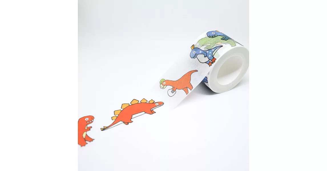 Baby island*紙膠帶：恐龍