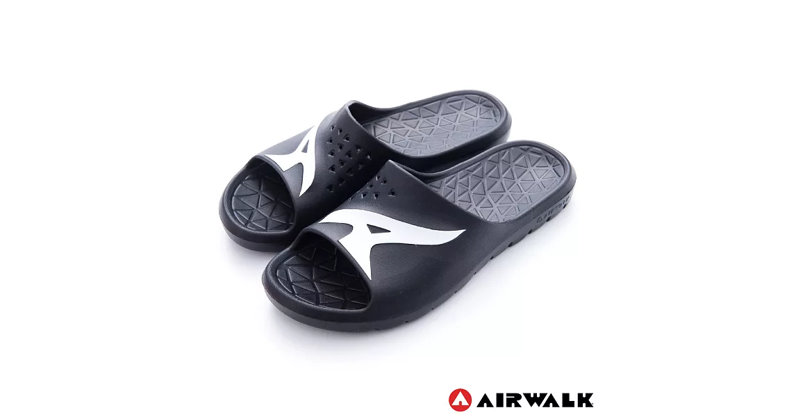 美國AIRWALK - AB拖 For your JUMP EVA拖鞋10黑