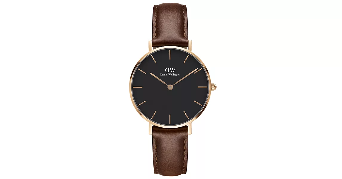 DW Daniel Wellington Classic Petite皮帶錶-DW00100169/32mm