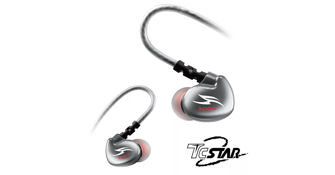 T.C.STAR 運動藍芽耳機/黑色 TCE8000黑色