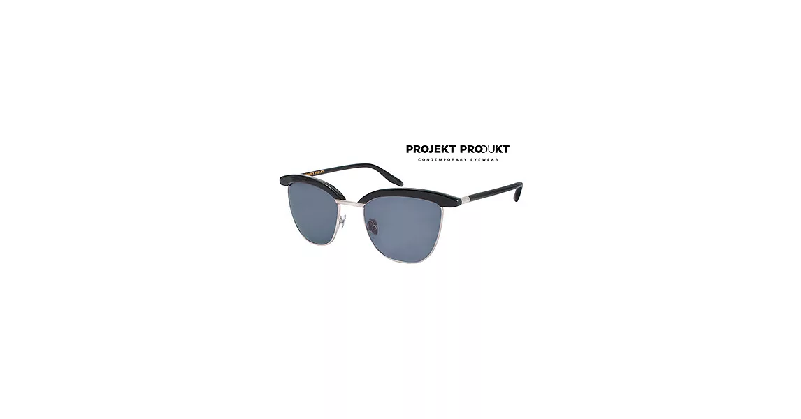 【PROJEKT PRODUKT 眼鏡】MC-10L-C01 韓星配戴款墨鏡(黑框/灰鏡片)