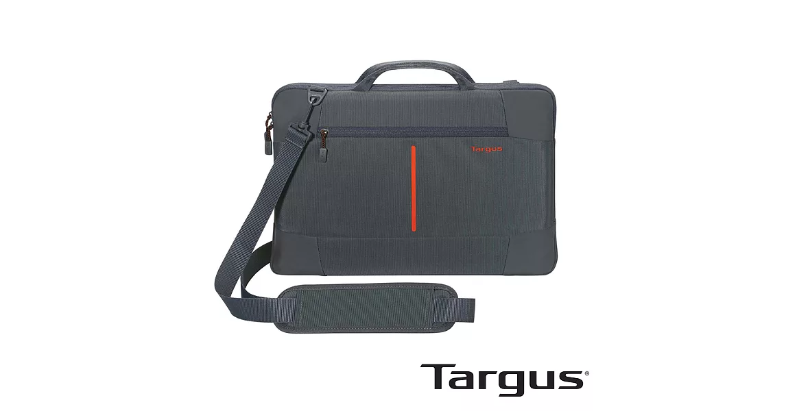 Targus Bex III 15.6 吋薄型手提側背包(烏木黑)