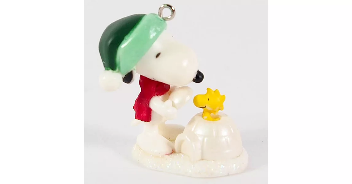 「Hallmark」史努比Snoopy-限量吊飾 蓋冰屋