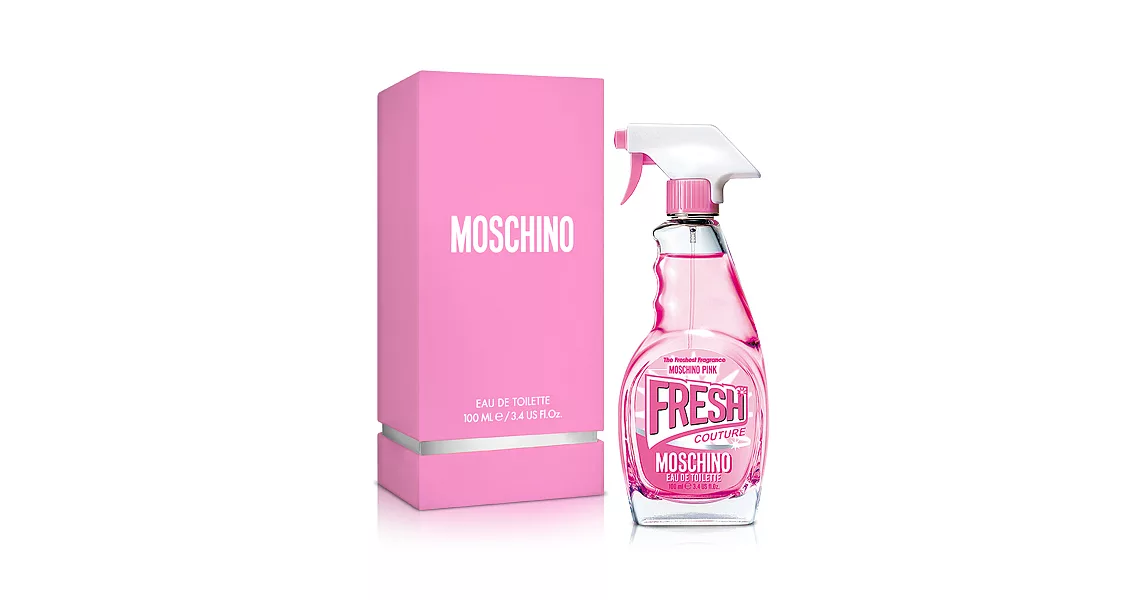 Moschino 小粉紅˙清新女性淡香水(100ml)