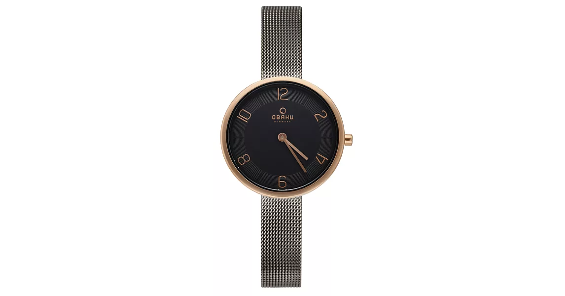 OBAKU 相逢時刻時尚米蘭帶錶-V195LXVJMJ