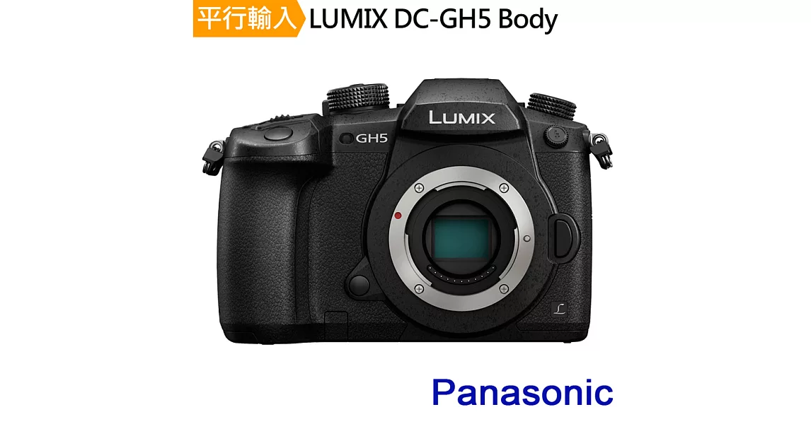 Panasonic LUMIX GH5 單機身*(中文平輸) - 加送64G記憶卡+大吹球+細毛刷+拭鏡布+清潔液組+高透光保護貼