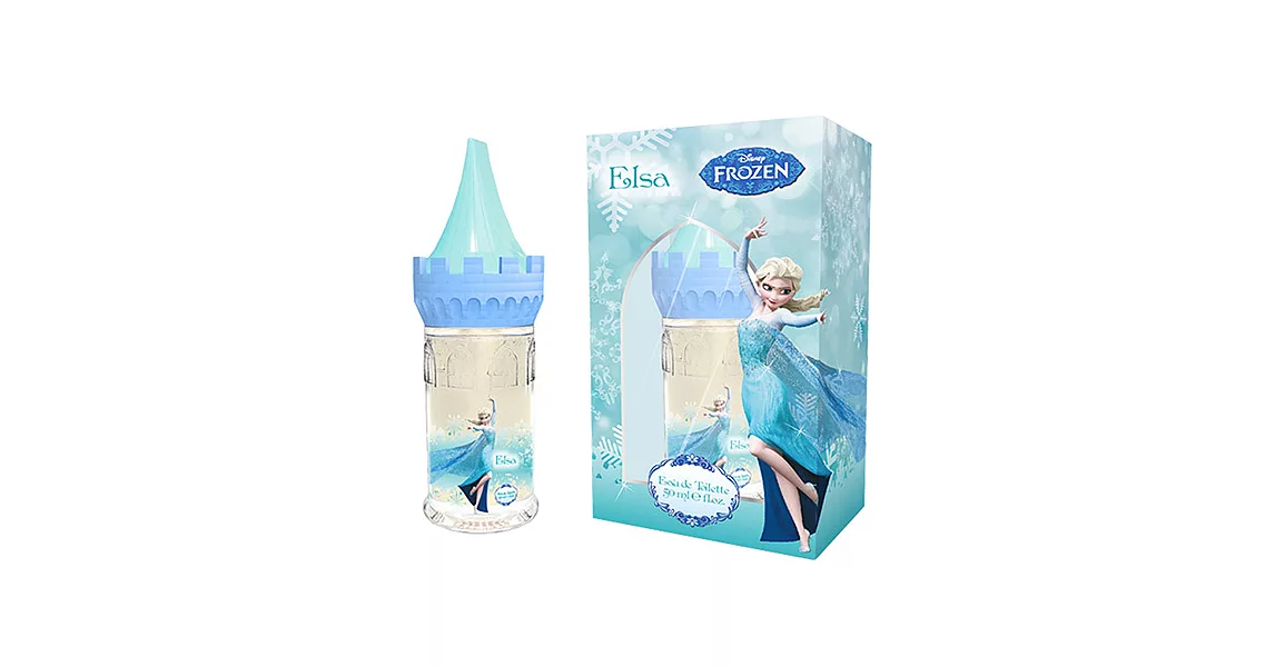 Disney Frozen 冰雪奇緣 魔法艾莎香水禮盒(淡香水50ml/沐浴膠75ml)