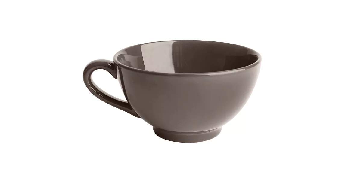 《EXCELSA》Trendy陶製湯杯(深褐450ml)