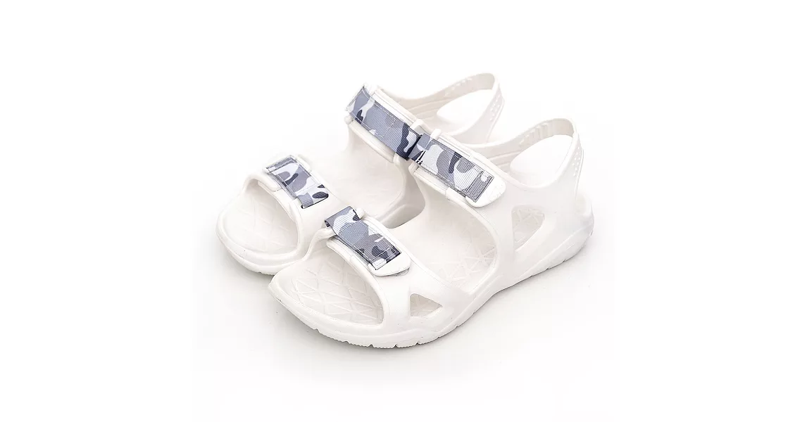 美國AIRWALK減壓緩震輕量休閒情侶涼鞋US4白