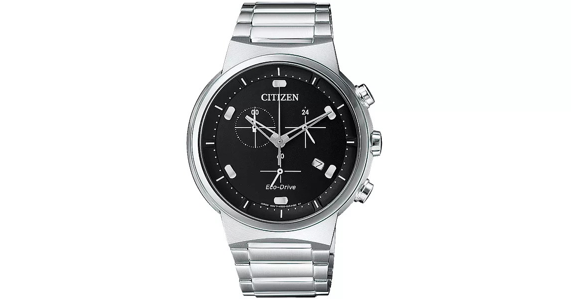 CITIZEN  機動爆破三眼時尚腕錶-AT2400-81E