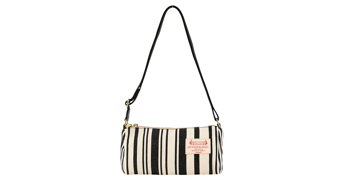 LES TOILES DU SOLEIL法國蘇蕾包-側肩包S-湯姆黑白 TOM Nori