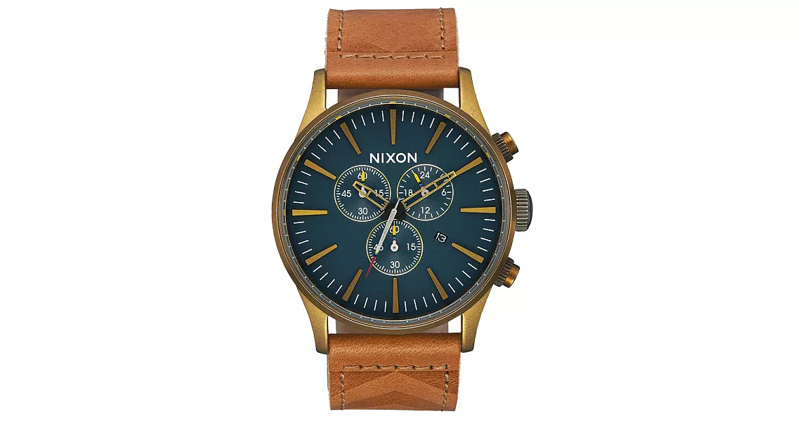 NIXON The SENTRY CHRONO 藍調搖滾潮流運動腕錶-A4052731