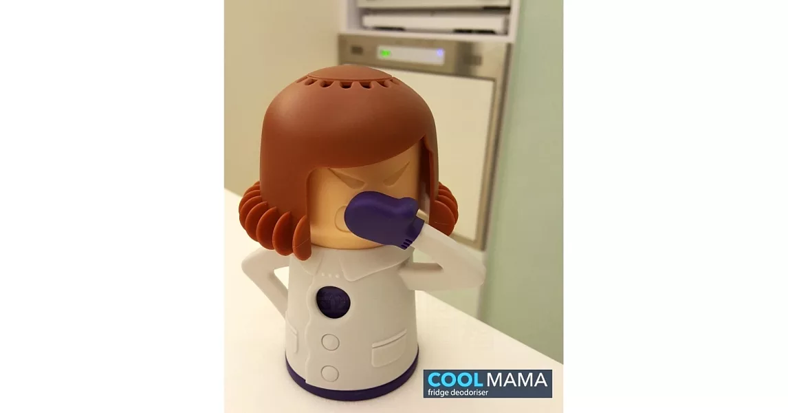 【COOL MAMA】酷媽媽除臭劑造型收納盒 - 五色可選咖啡+白