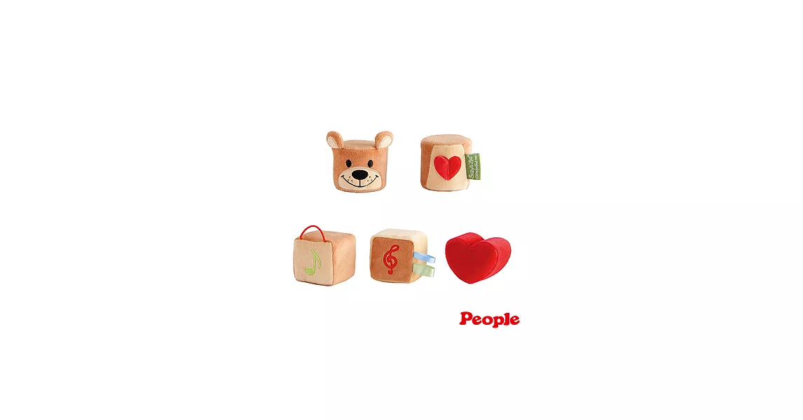 【日本People】Suzy’s Zoo 布玩具系列-五感立體布玩具