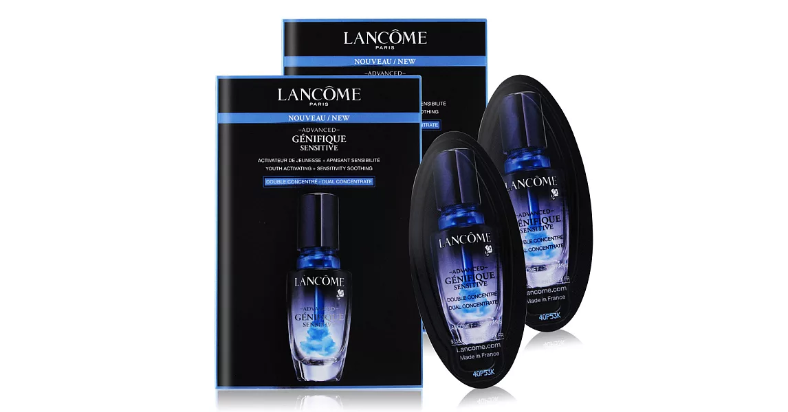 LANCOME 蘭蔻 超進化肌因活性安瓶(4ml)X2-百貨公司貨