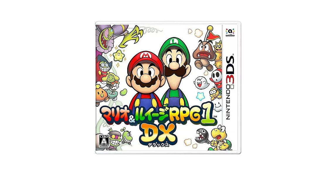 3DS 瑪利歐 & 路易吉 RPG1 DX 日文版 (日規主機專用)